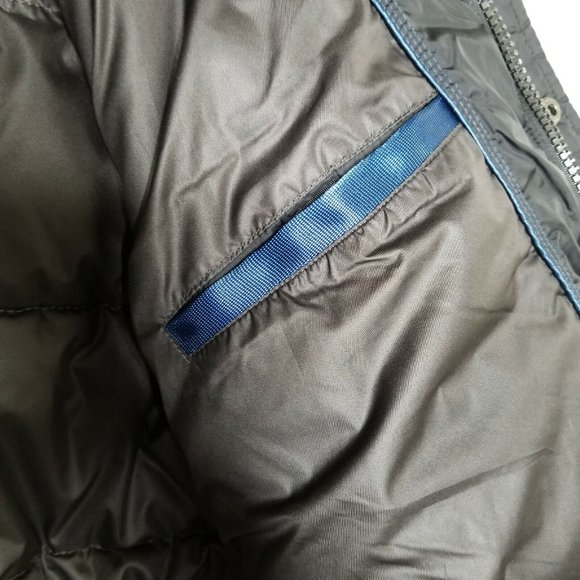 Andrew Marc Mens Puffer Jacket Double Collar Black Size Large - Picture 5 of 7